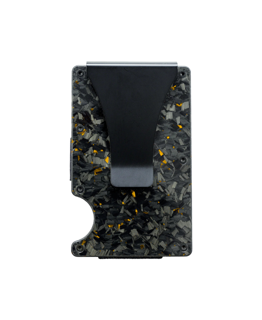 RFID-Block Wallet - Geschmiedet - Gold