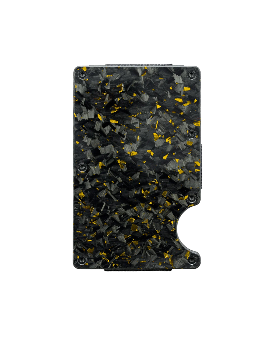 RFID-Block Wallet - Geschmiedet - Gold