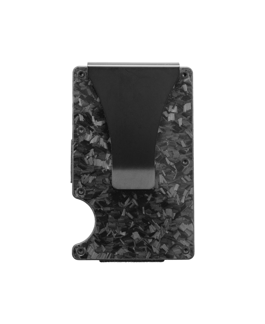 RFID-Block Wallet - Geschmiedet - Schwarz