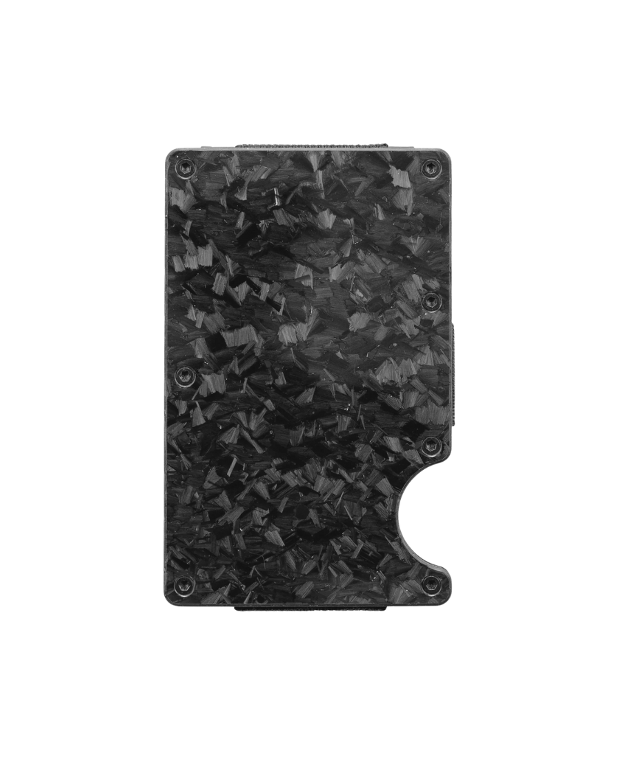 RFID-Block Wallet - Geschmiedet - Schwarz